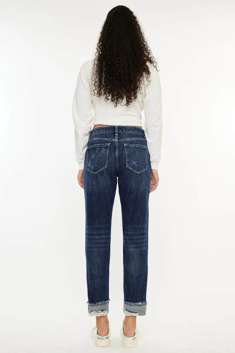 Bernice High Rise Boyfriend Jeans sold by Kan Can product image thumbnail 5