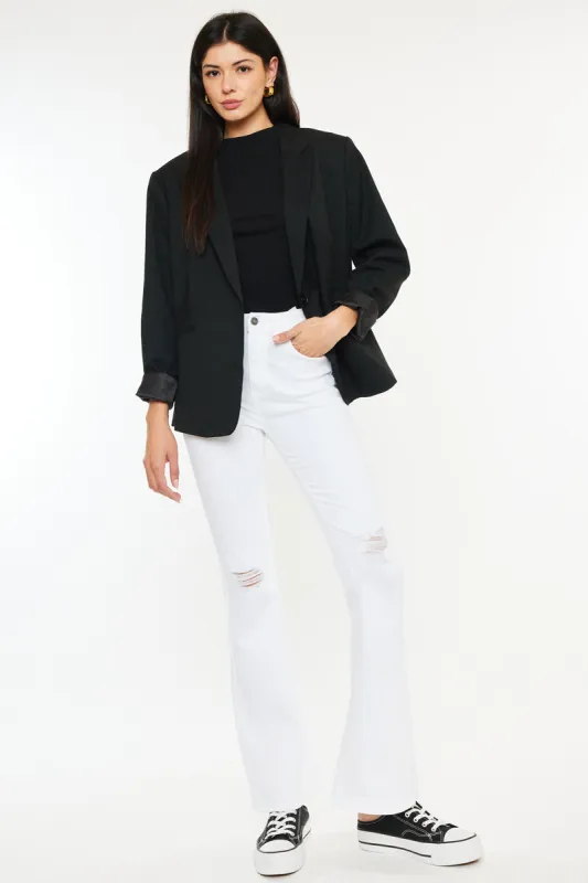 Crystal High Rise Bootcut Jeans (Petite) sold by Kan Can