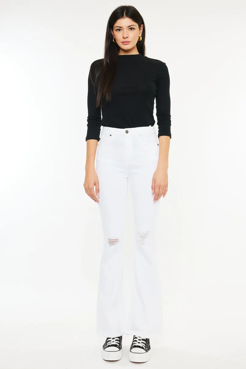 Crystal High Rise Bootcut Jeans (Petite) sold by Kan Can product image thumbnail 3