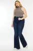 Anna Mid Rise Flare Jeans (Plus Size) sold by Kan Can