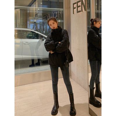 Lightweight Waist Korean Winter Jacket Short Bread Jacket sold by Kan Can product image thumbnail 5