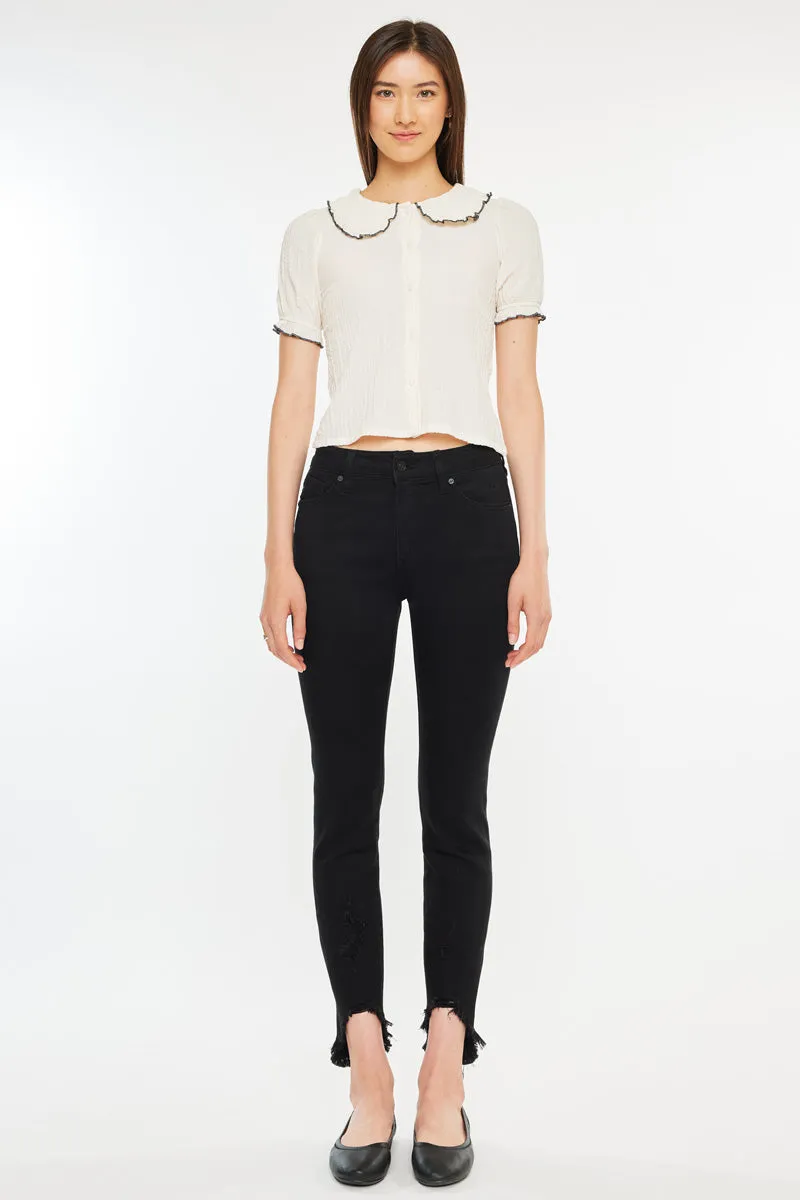 Brielle High Rise Ankle Skinny Jeans sold by Kan Can product image thumbnail 5