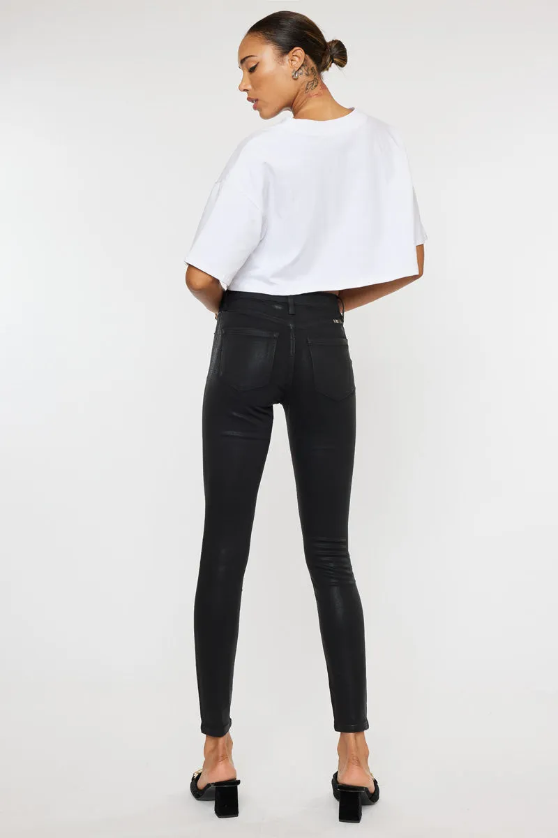 Sabina High Rise Super Skinny Jeans sold by Kan Can product image thumbnail 2