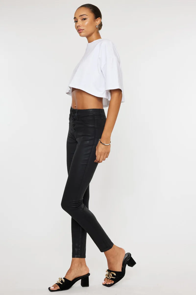 Sabina High Rise Super Skinny Jeans sold by Kan Can product image thumbnail 5