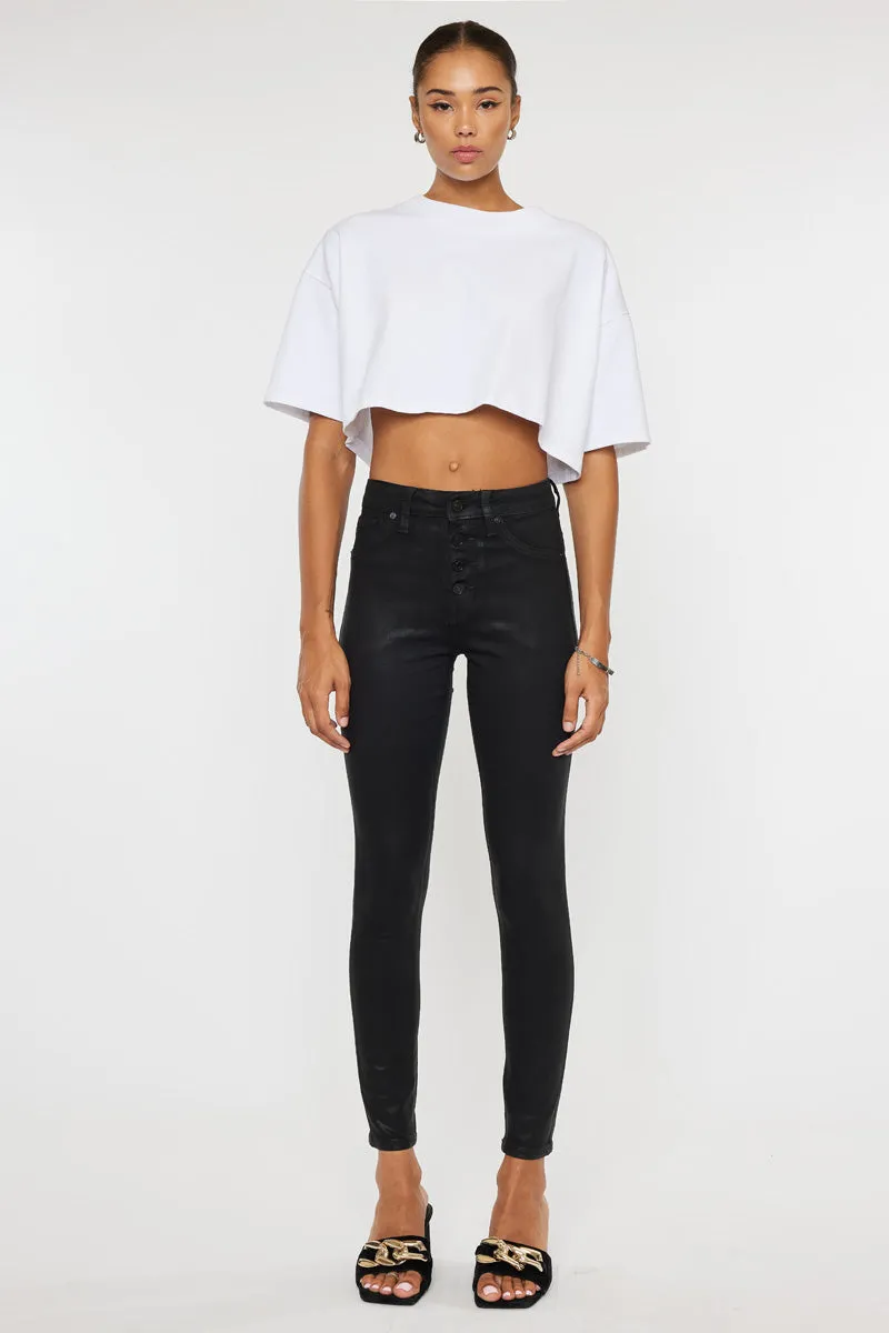 Sabina High Rise Super Skinny Jeans sold by Kan Can product image thumbnail 4
