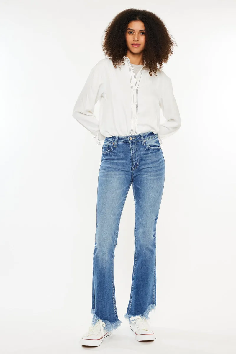 Eileen High Rise Bootcut Jeans sold by Kan Can product image thumbnail 2