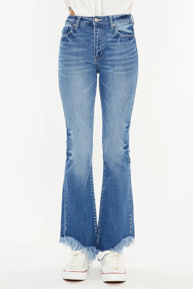 Eileen High Rise Bootcut Jeans sold by Kan Can product image thumbnail 4