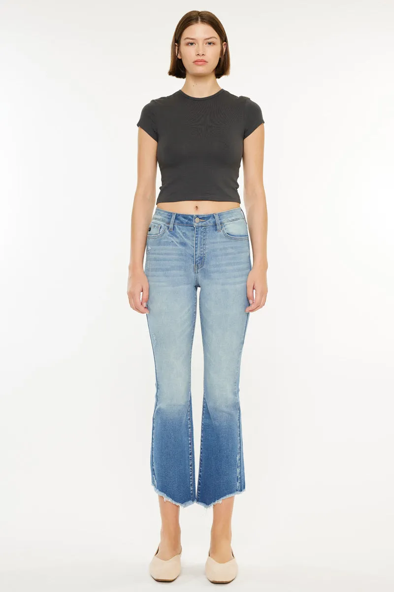 Lenny Essentials High Rise Cropped Jeans sold by Kan Can product image thumbnail 5