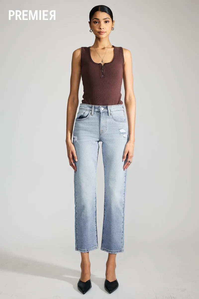 Chantel Premier High Rise Ankle Straight sold by Kan Can product image thumbnail 2