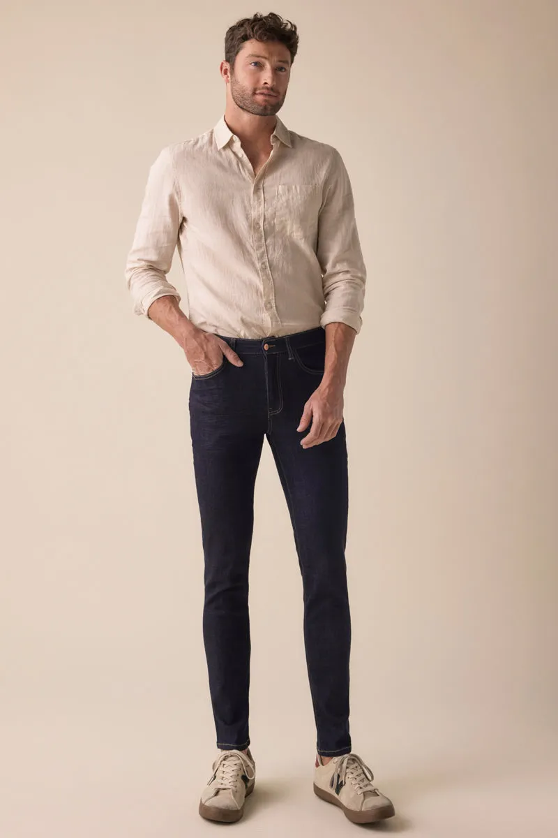 Ted Rinse Wash Super Skinny Jeans - Men sold by Kan Can product image thumbnail 5