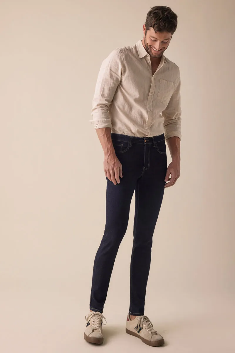Ted Rinse Wash Super Skinny Jeans - Men sold by Kan Can product image thumbnail 4