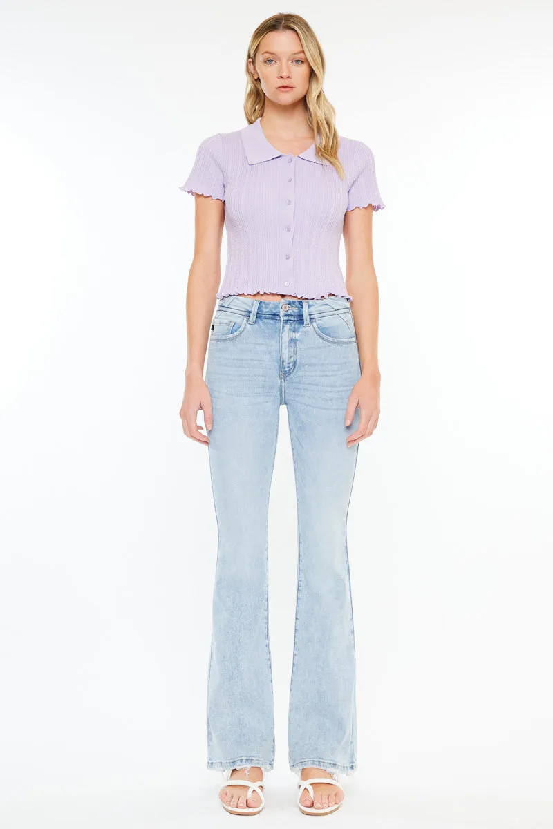 Maryland High Rise Flare Jeans sold by Kan Can product image thumbnail 4