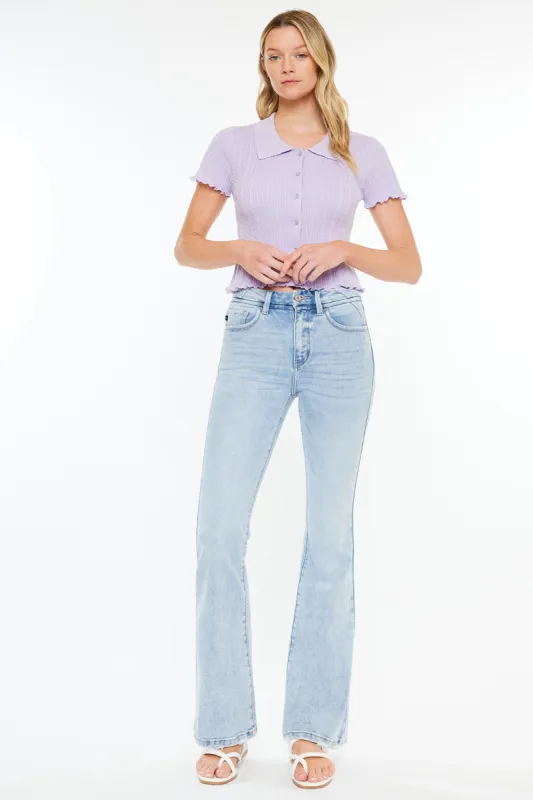 Maryland High Rise Flare Jeans sold by Kan Can