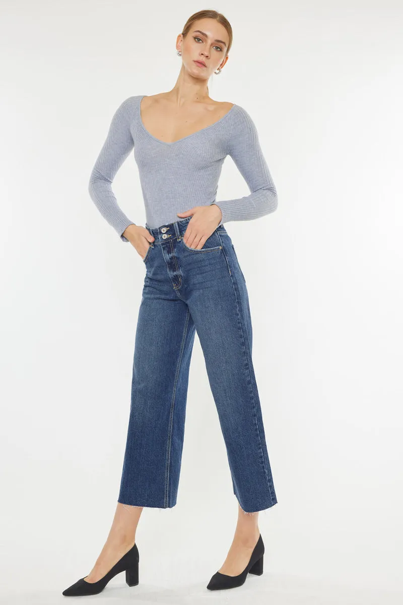 Raya Ultra High Rise Wide Leg Jeans sold by Kan Can product image thumbnail 3