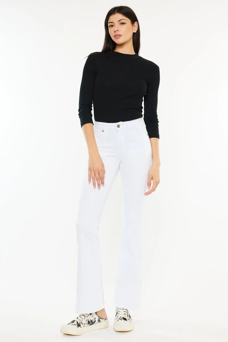Palladia Mid Rise Flare Jeans (Petite) sold by Kan Can product image thumbnail 4