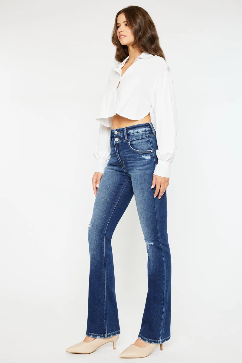 Dara High Rise Bootcut Jeans sold by Kan Can product image thumbnail 4