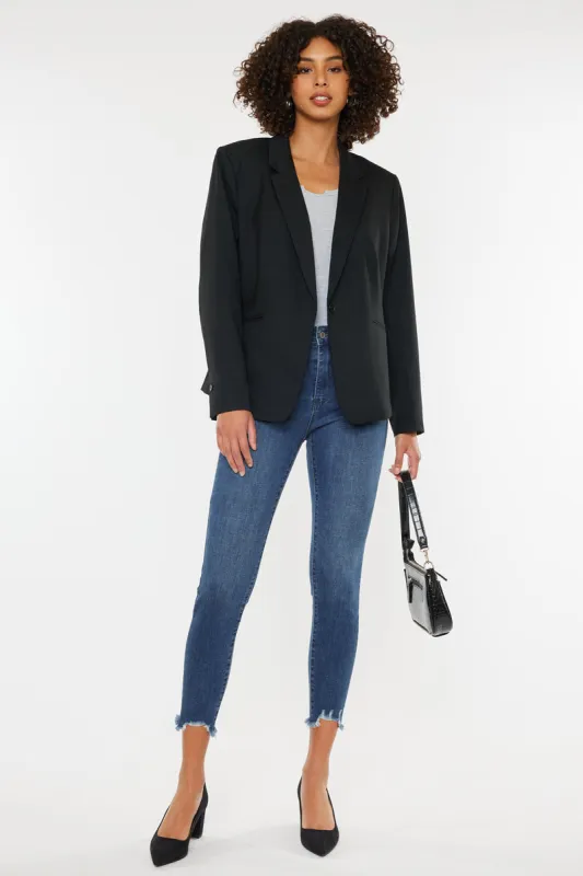 Relik High Rise Ankle Skinny Jeans sold by Kan Can