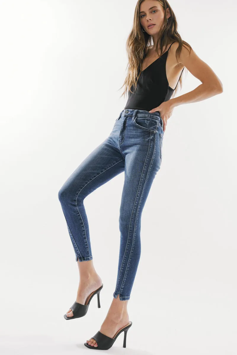 Hannah High Rise Ankle Skinny Jeans sold by Kan Can product image thumbnail 5