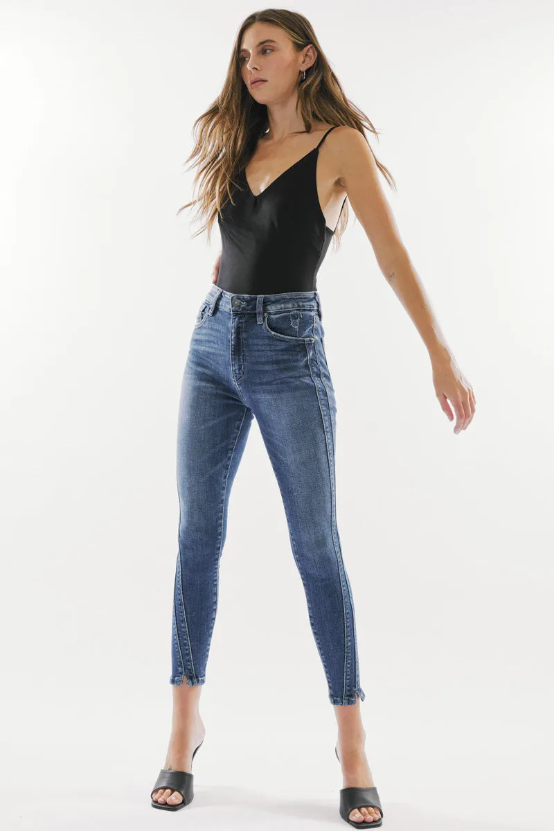 Hannah High Rise Ankle Skinny Jeans sold by Kan Can product image thumbnail 2