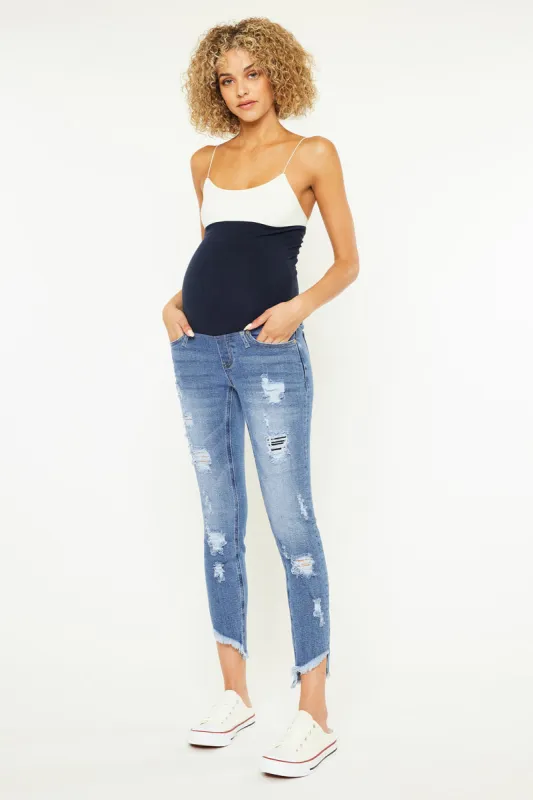 Jezebel Maternity Ankle Skinny made by Kan Can