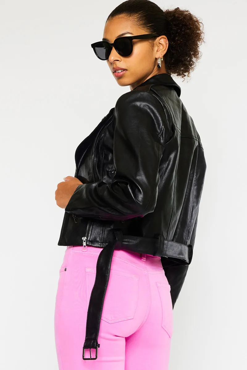 Harley Faux Leather Biker Jacket sold by Kan Can product image thumbnail 2