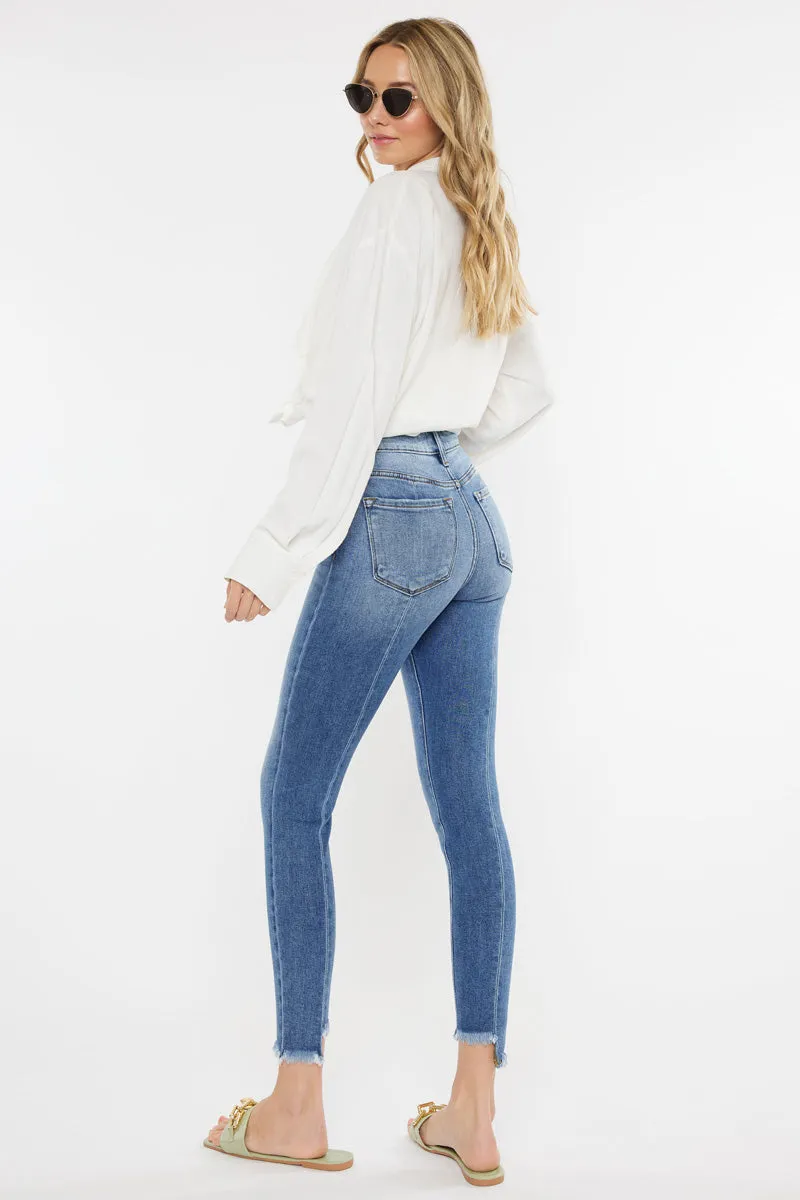 Lucy High Rise Ankle Skinny Jeans sold by Kan Can product image thumbnail 2