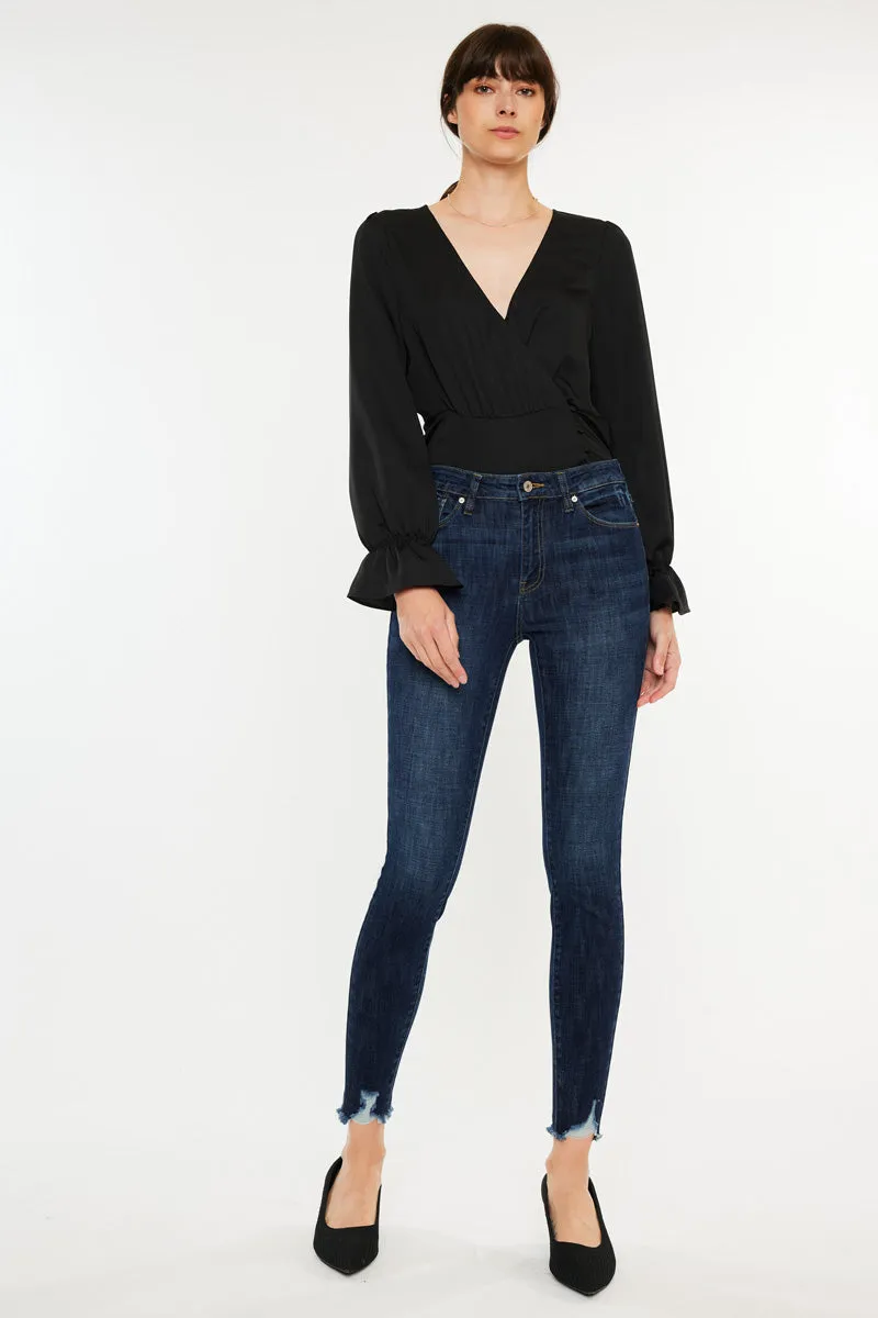 Esther High Rise Ankle Skinny Jeans sold by Kan Can product image thumbnail 3
