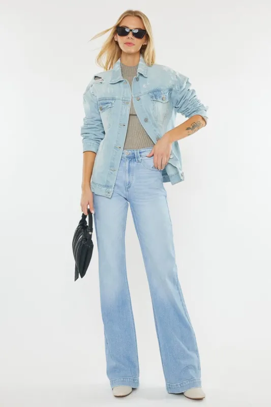 Juliany High Rise Holly Flare Jeans sold by Kan Can