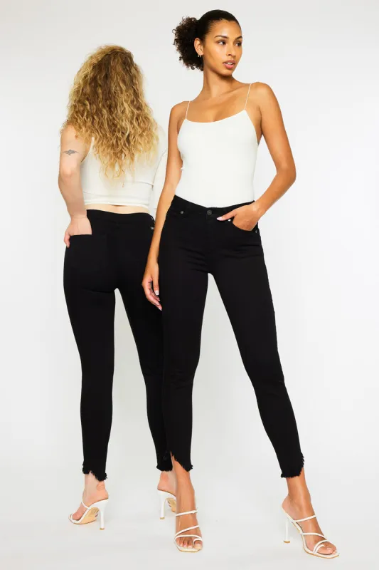 Dayana High Rise Ankle Skinny Jeans sold by Kan Can