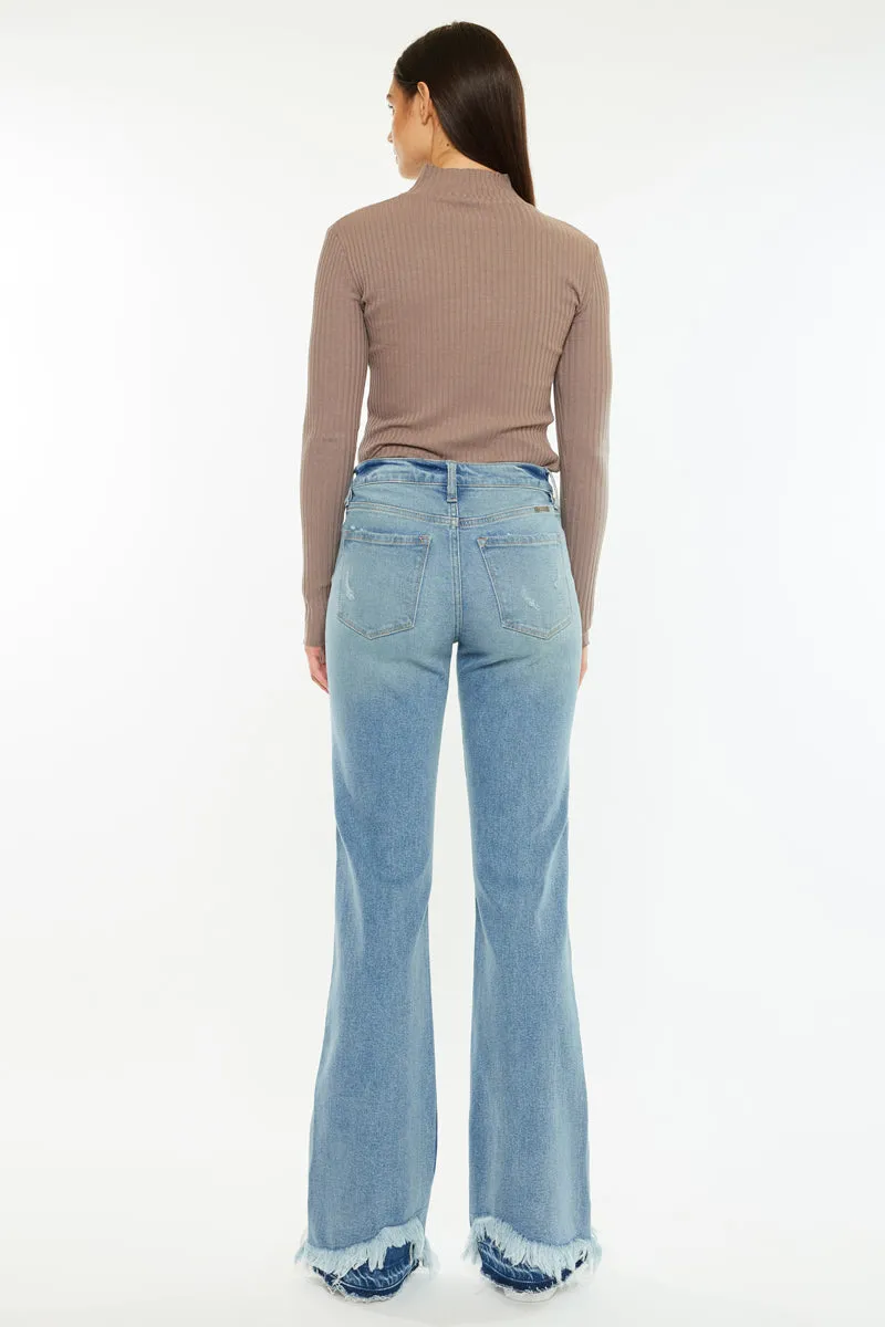 Kristy High Rise Flare Jeans sold by Kan Can product image thumbnail 2