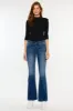 Hayden Mid Rise Flare Jeans (Petite) sold by Kan Can