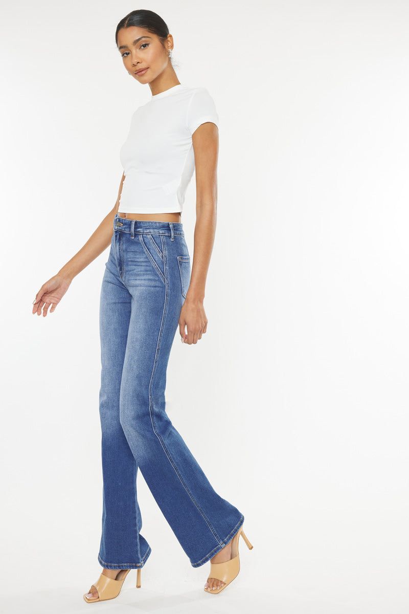 Celia Ultra High Rise Wide Flare sold by Kan Can product image thumbnail 5