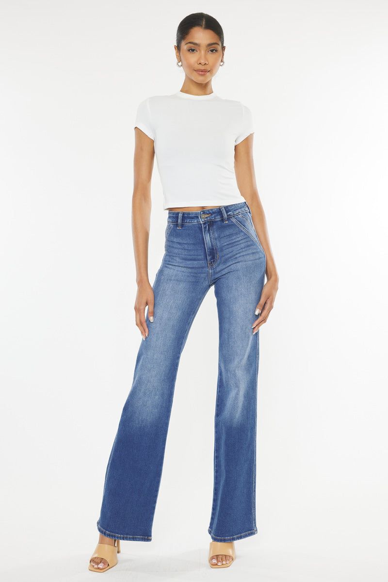 Celia Ultra High Rise Wide Flare sold by Kan Can product image thumbnail 3