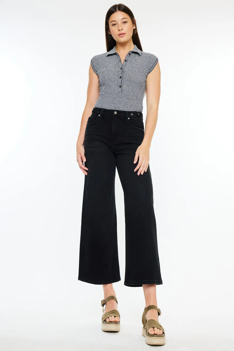 Victoria Ultra High Rise Cropped Wide Leg sold by Kan Can product image thumbnail 3