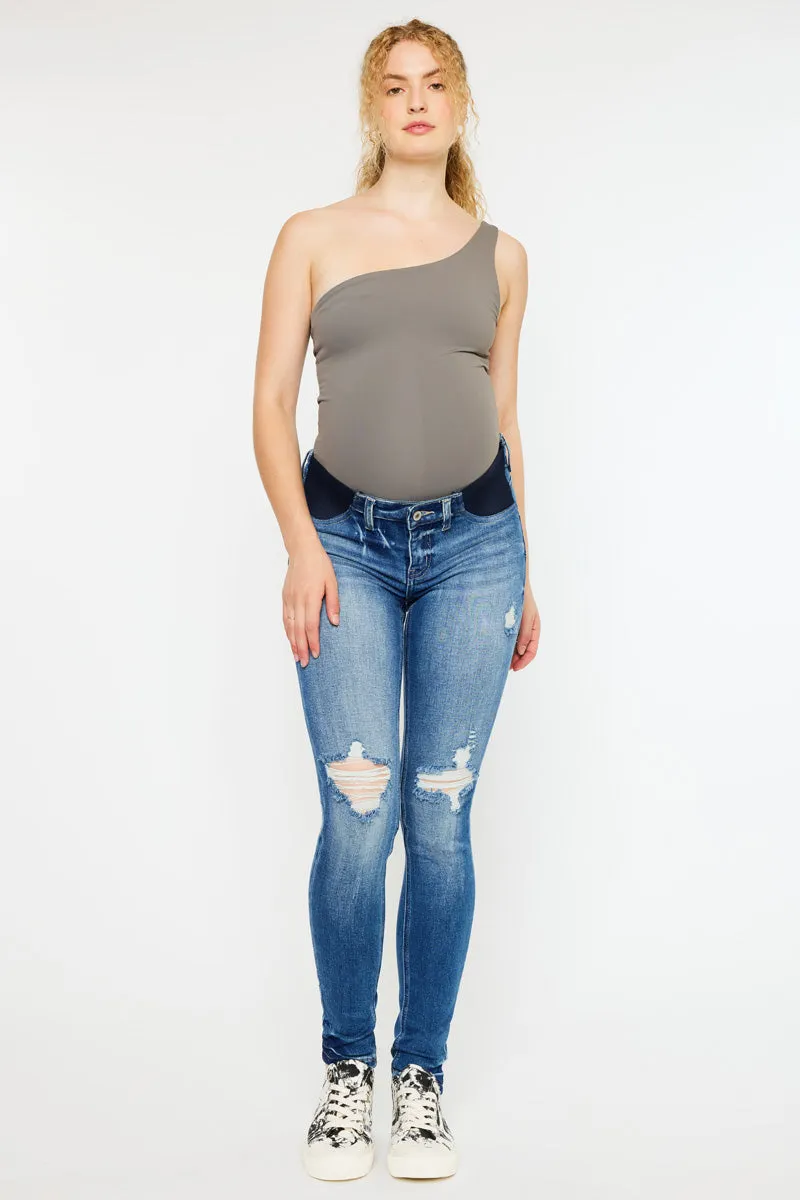 Tate Maternity Super Skinny Jeans sold by Kan Can product image thumbnail 3