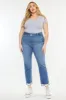 Penny High Rise Slim Straight Jeans (Plus Size) sold by Kan Can