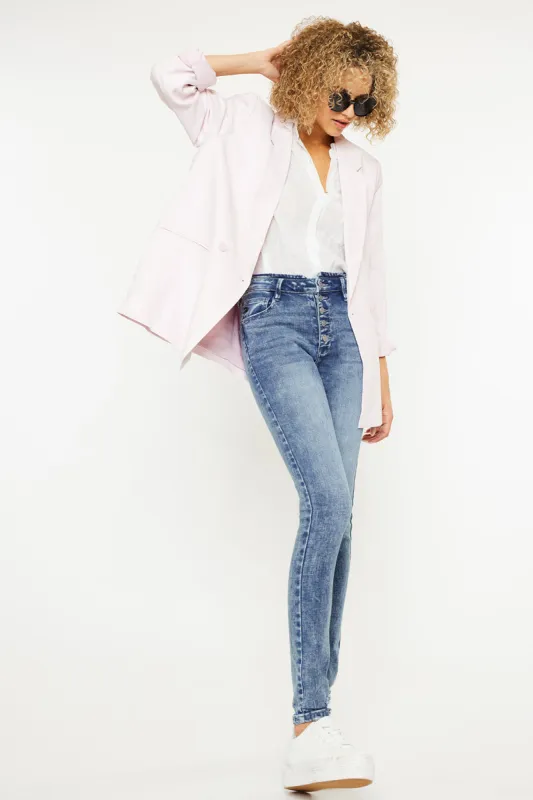 Maven High Rise Super Skinny Jeans sold by Kan Can