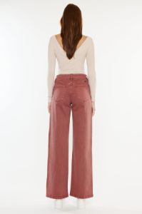 Aveline High Rise Wide Leg Jeans sold by Kan Can