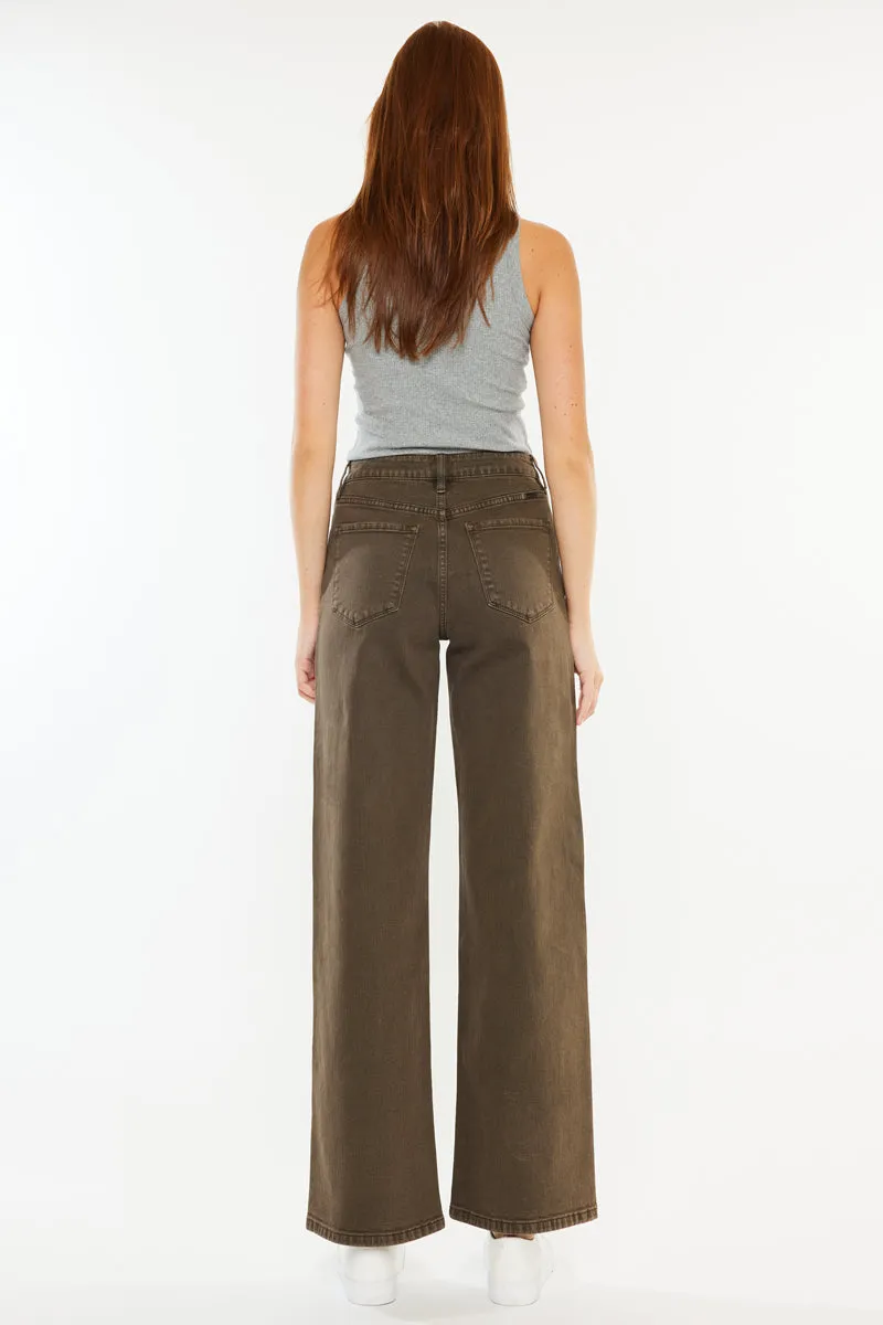 Aveline High Rise Wide Leg Jeans sold by Kan Can product image thumbnail 2