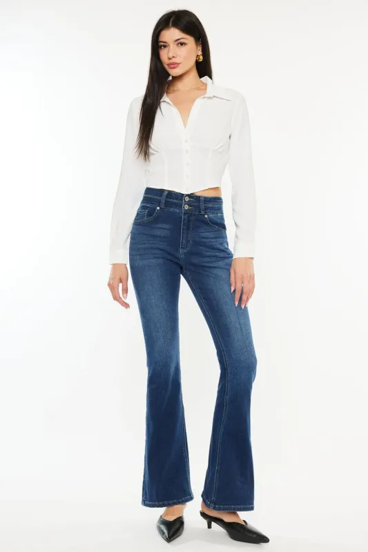 Hamlet High Rise Skinny Bootcut (Petite) sold by Kan Can