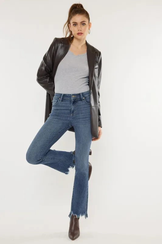 Arlet Mid Rise Baby Bootcut Jeans sold by Kan Can