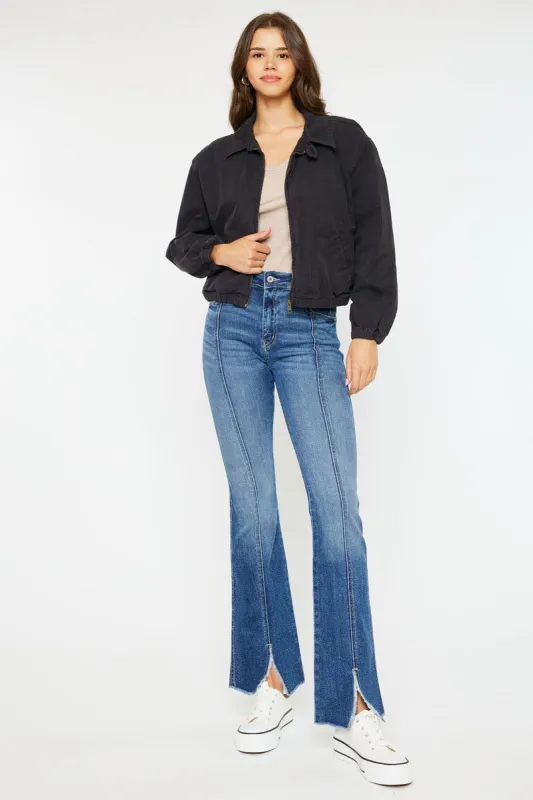 Citrine High Rise Bootcut Jeans sold by Kan Can