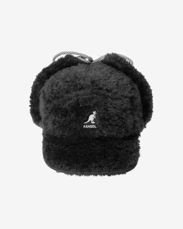 Faux Shearling Utility Flap Cap sold by Kangol