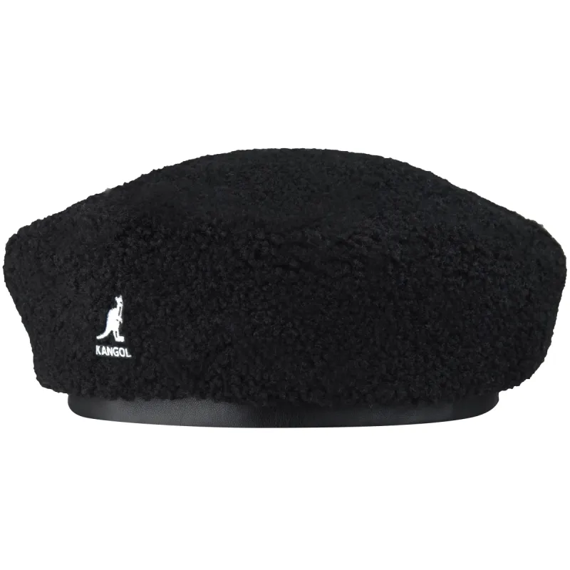 Nylon Plush Reversible Beret sold by Kangol