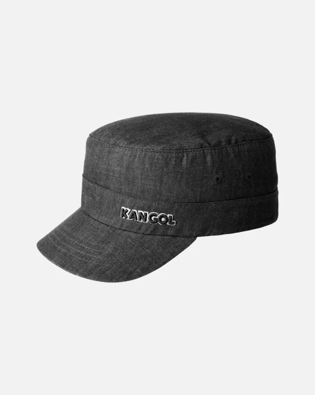 Denim FlexFit® Army Cap sold by Kangol