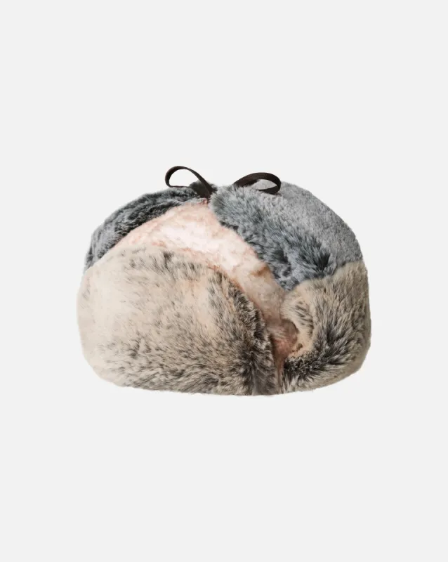 Multi Faux Fur Trapper sold by Kangol