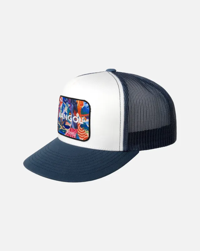 Tristan Eaton Fragmented Dreams Trucker Hat sold by Kangol