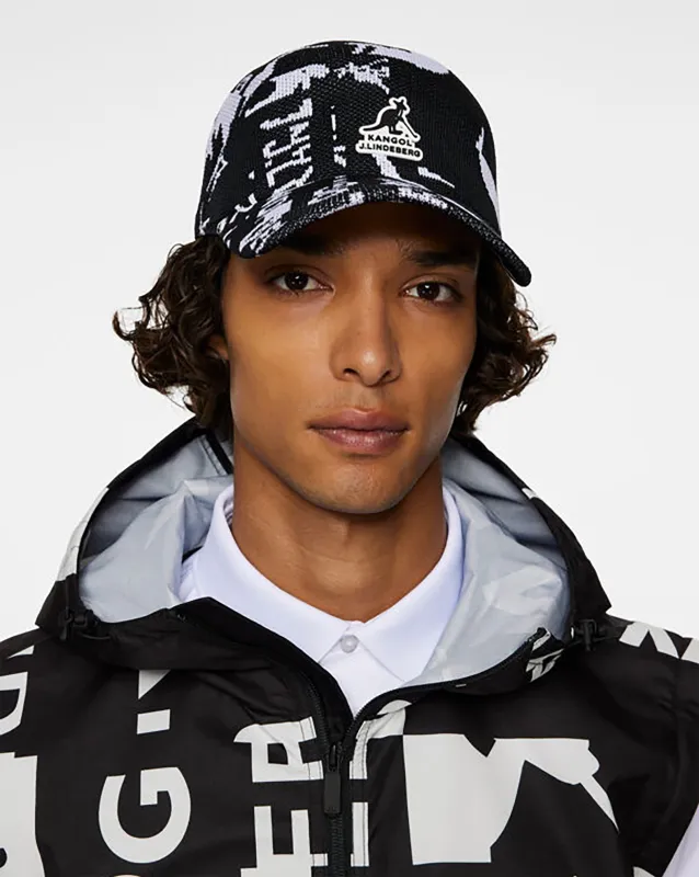 Kangol x J.Lindeberg Cooper Jacquard Adj Spacecap sold by Kangol