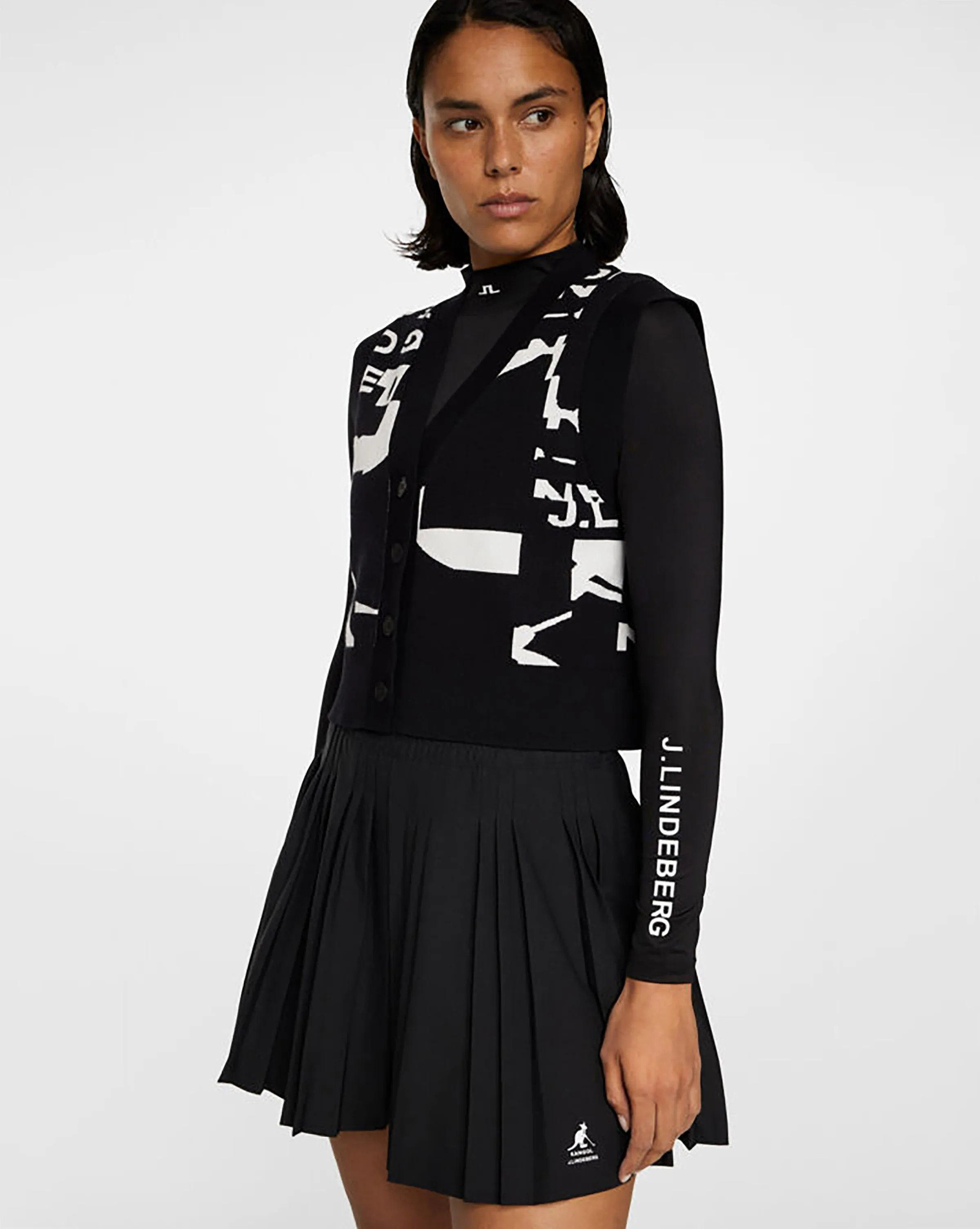 Kangol x J.Lindeberg Jackie Jacquard Vest sold by Kangol product image thumbnail 5