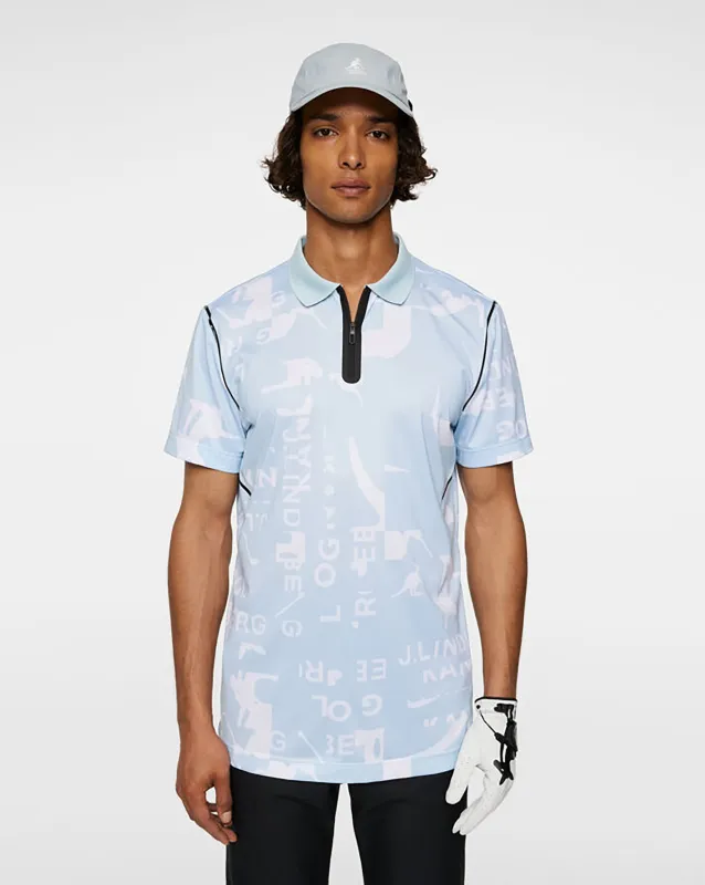 Kangol x J.Lindeberg Miro Print Polo sold by Kangol